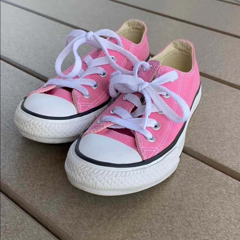 GIRLS PINK CONVERSE